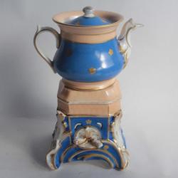 Tisanière porcelaine XIXe siècle