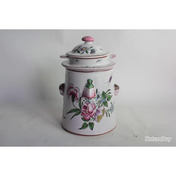 Tisani�re fa�ence peint main