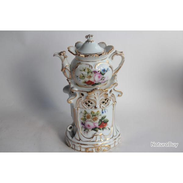Tisani�re porcelaine XIXe si�cle
