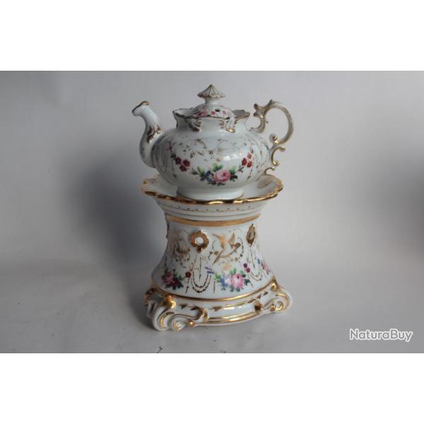 Tisani�re porcelaine XIXe si�cle