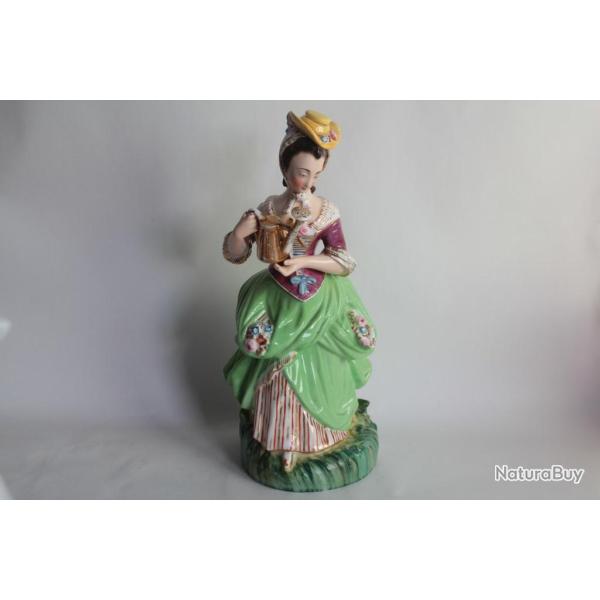 Tisani�re porcelaine figurative Jardini�re Jacob Petit