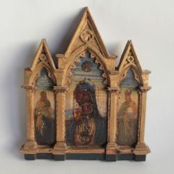 Ancienne Icône orthodoxe triptyque