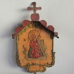 Icône Vierge à l'enfant Espagne Amérique latine