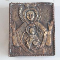 Icône orthodoxe Vierge Orante Europe de l'est