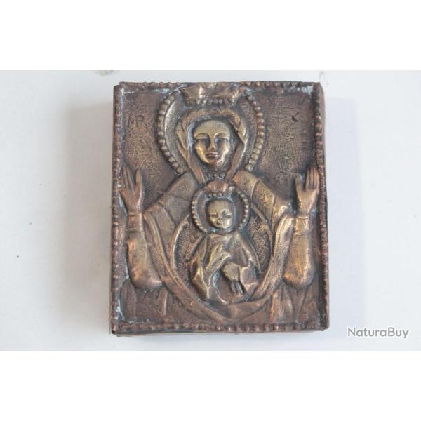 Ic�ne orthodoxe Vierge Orante Europe de l'est