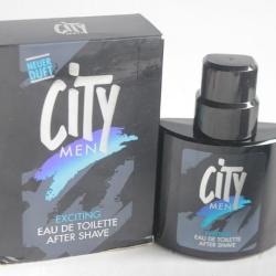 Eau de toilette After shave City Exciting Men 100 ml vintage
