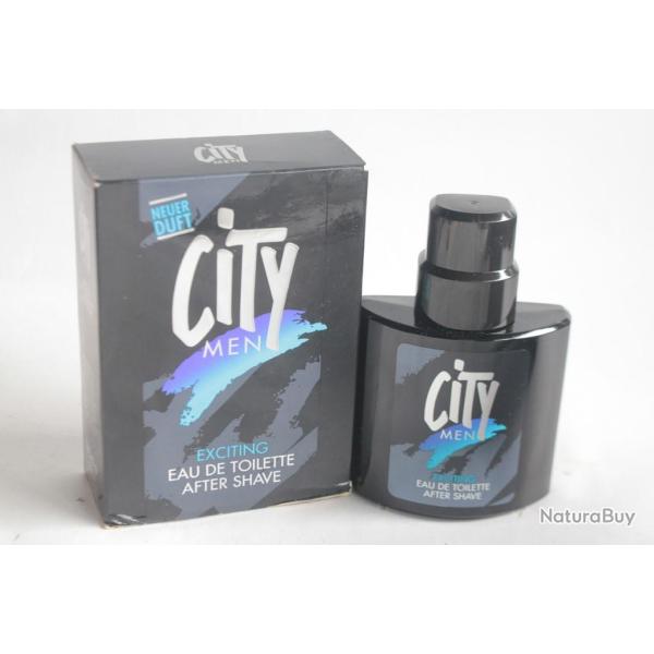 Eau de toilette After shave City Exciting Men 100 ml vintage