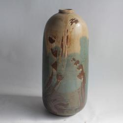 Vase grès Puisaye École de Carriès à identifier