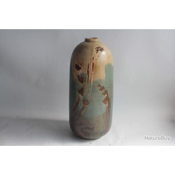 Vase gr�s Puisaye �cole de Carri�s � identifier