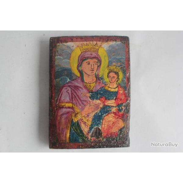 Ic�ne orthodoxe M�re de Dieu Vierge � l'enfant