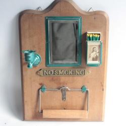 Valet d'aisance mural Décoration WC vintage