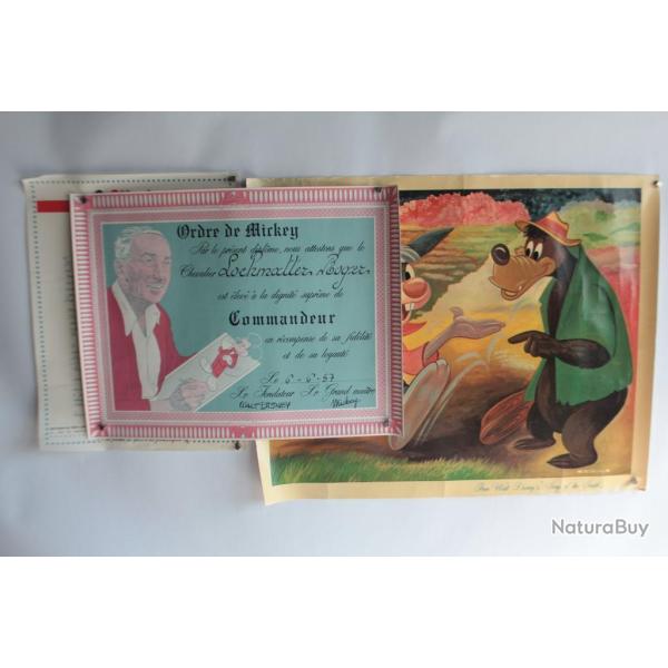 Affiche film M�lodie du Sud Walt Disney Mickey Magazine