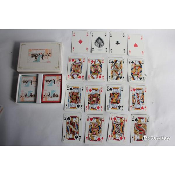 Double Jeux de cartes Maxim's illustrations SEM