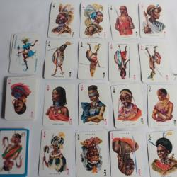 Jeu de cartes Tribus Africaines Modiano