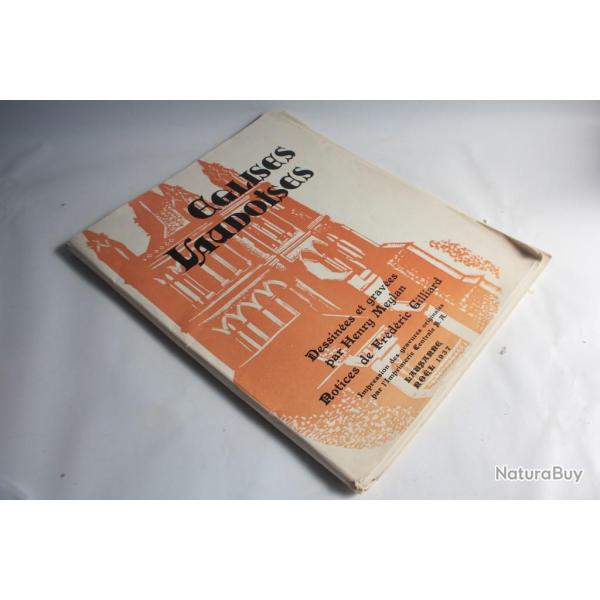 �glises Vaudoises Fr�d�ric Gilliard Henry Meylan bois grav�s