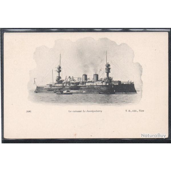 CPA - Marine Militaire -Le cuirasse Le Jaureguiberry N�3679