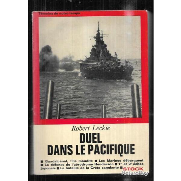duel dans le pacifique  de robert leckie guadalcanal,