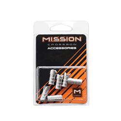 Lot de 6 encoches Mission pour fl&egrave;che d'arbal&egrave;te