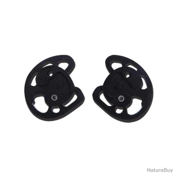 Poulies pour arbal�te EK Guillotine-X et Accelerator 410 Noir