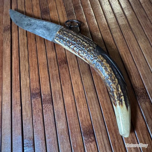 RARE ET GROS COUTEAU CORNILLON PAR LOBERT A DUNKERQUE XlX �me FRANCE