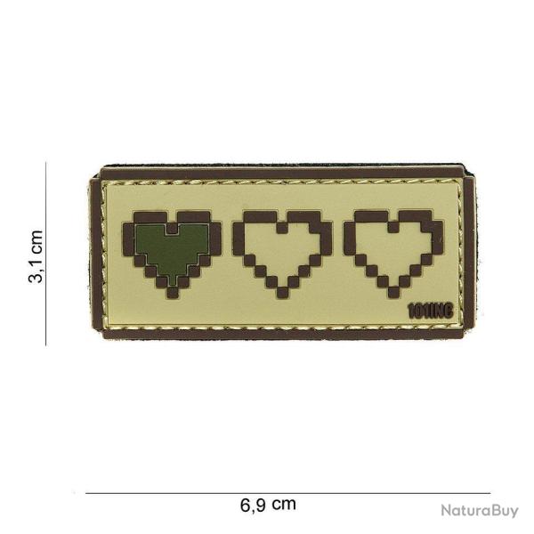 Patch 3D PVC Derniere Vie (101 Inc) Dsert