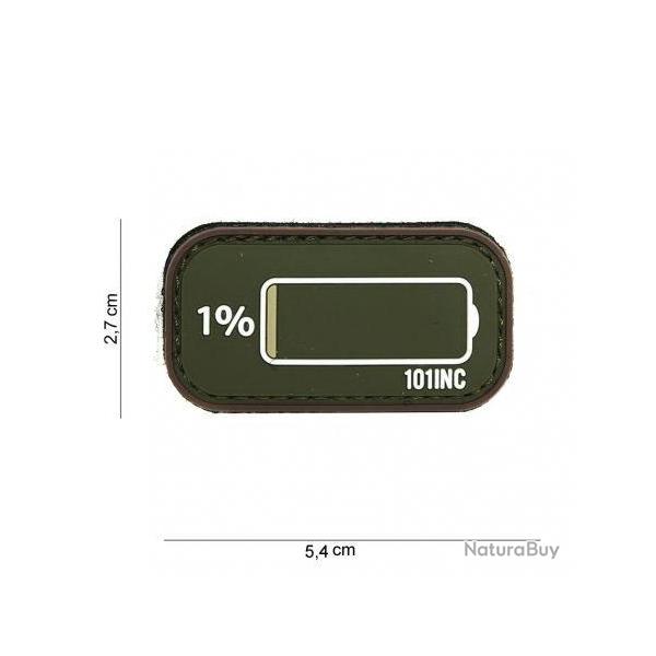 Patch 3D PVC Low Battery (101 Inc) OD