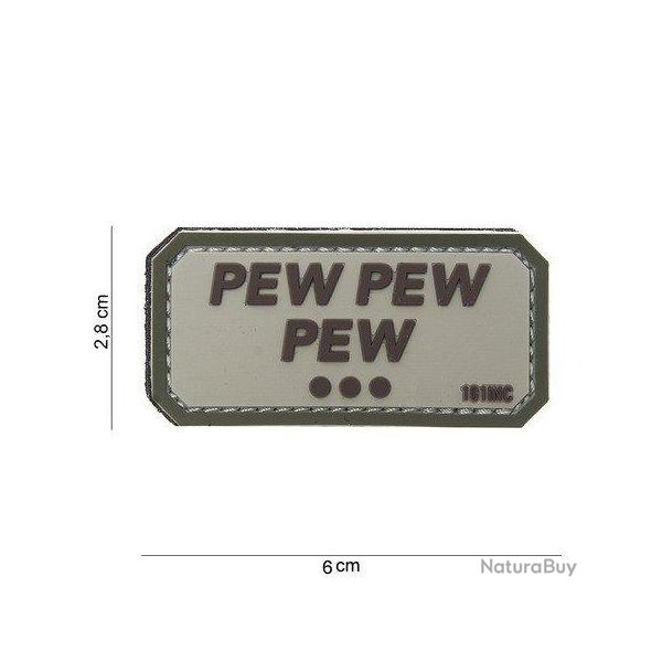 Patch 3D PVC Pew pew pew (101 Inc) D�sert