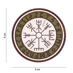 Patch 3D PVC Runes Protection (101 Inc) D&eacute;sert