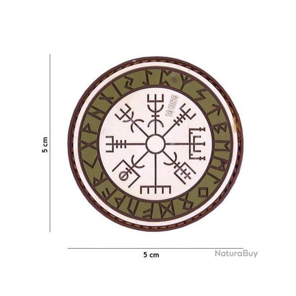 Patch 3D PVC Runes Protection (101 Inc) D�sert