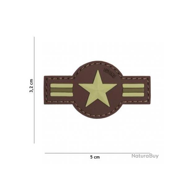 Patch 3D PVC US Air Force (101 Inc) Coyote