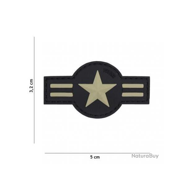 Patch 3D PVC US Air Force (101 Inc) Wolf Grey