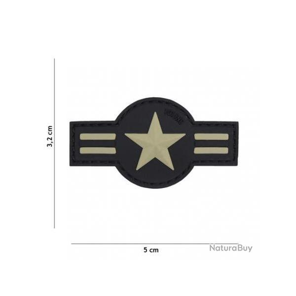 Patch 3D PVC US Air Force (101 Inc) Wolf Grey