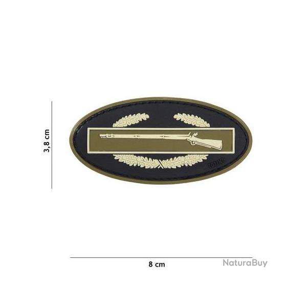 Patch 3D PVC Infantry (101 Inc) Coyote