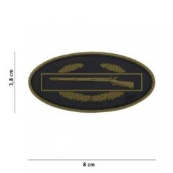 Patch 3D PVC Infantry (101 Inc) OD