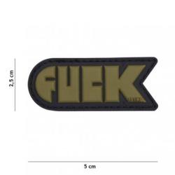 Patch 3D PVC Fuck (101 Inc) OD