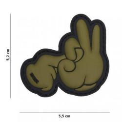 Patch 3D PVC Finger Fuck (101 Inc) OD