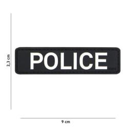 Patch 3D PVC Police (101 Inc) Noir