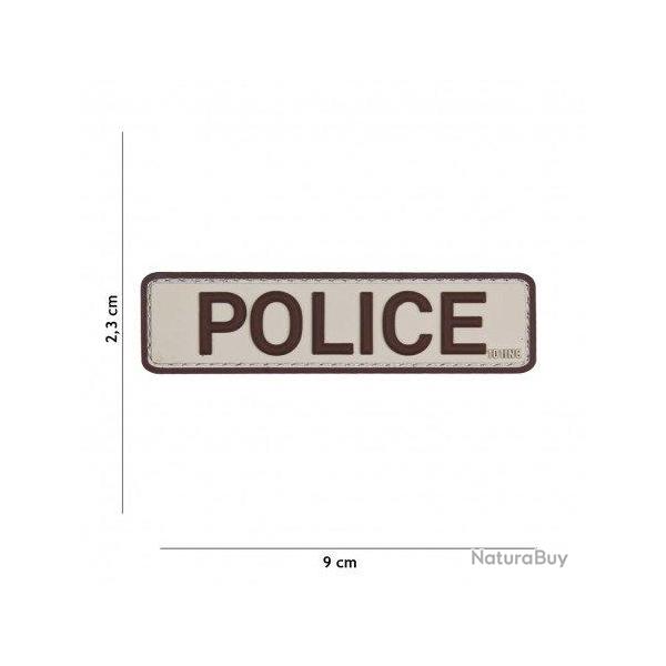 Patch 3D PVC Police (101 Inc) D�sert