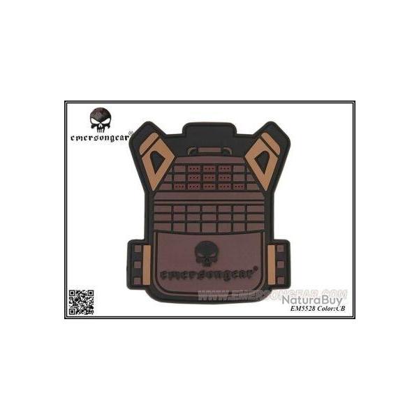 Patch 3D PVC JPC (Emerson) Coyote