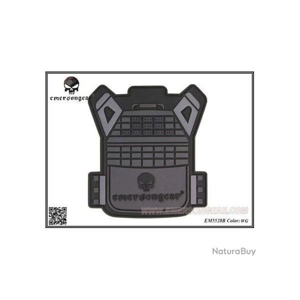 Patch 3D PVC JPC (Emerson) Gris