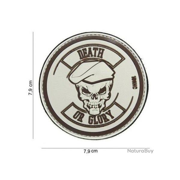 Patch 3D PVC Death or Glory (101 Inc) D�sert