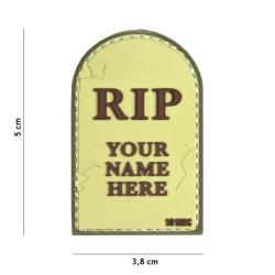 Patch 3D PVC RIP (101 Inc) D&eacute;sert