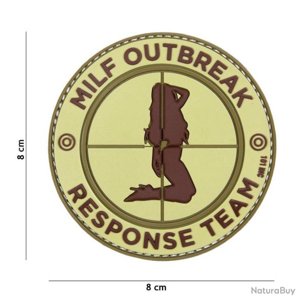 Patch 3D PVC Milf Outbreak (101 Inc) D�sert
