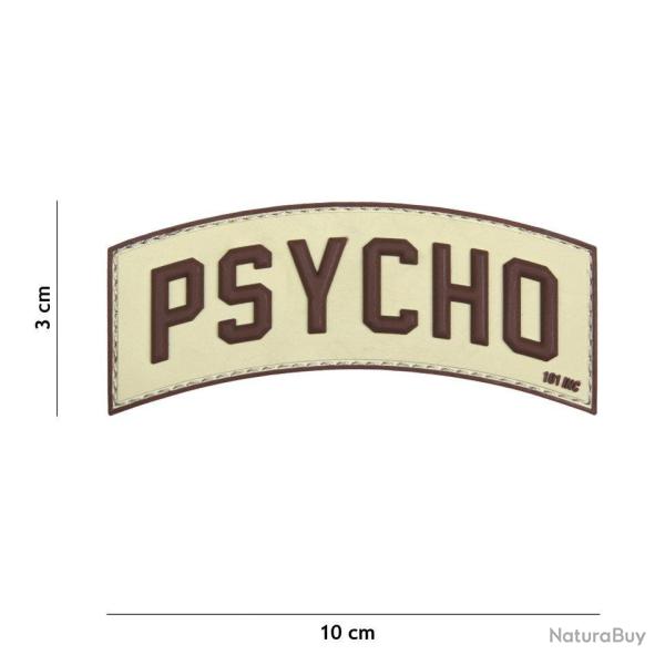 Patch 3D PVC Psycho (101 Inc) D�sert
