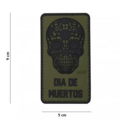 Patch 3D PVC Dia de Muertos (101 Inc) OD