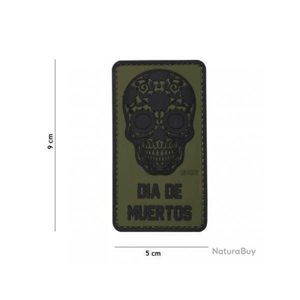 Patch 3D PVC Dia de Muertos (101 Inc) OD