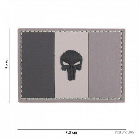 Patch 3D para ailé en PVC gris - 101 Inc