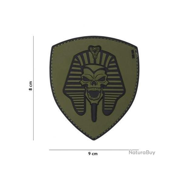 Patch 3D PVC Pharaon Skull (101 Inc) OD
