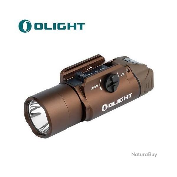 Vente Flash ! - Lampe Torche Olight PL TURBO Valkyrie Tan - 800 Lumens - Lampe tactique militaire