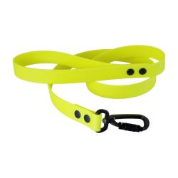 Laisse BIO-BETA Twist-Lock 25 mm jaune fluo